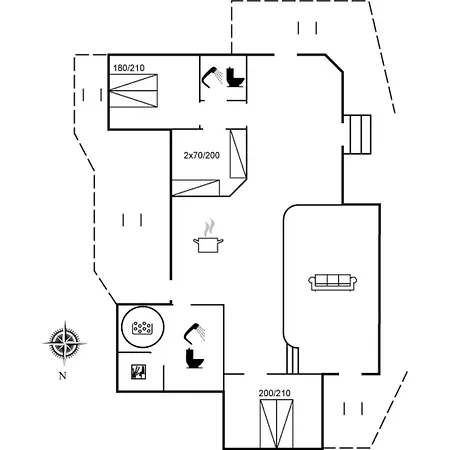 Avni - 200m From The Sea By Interhome Feriehus Løkken